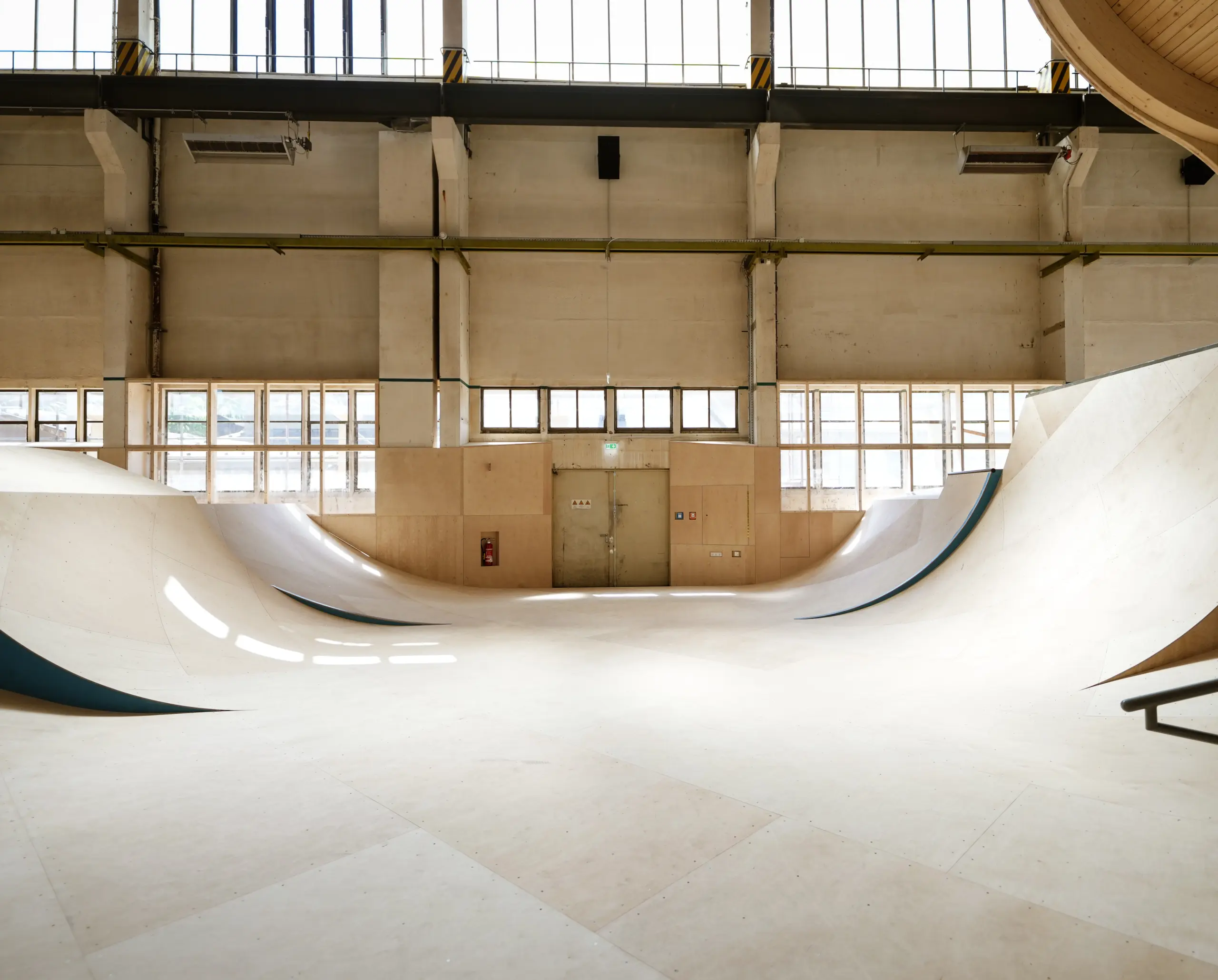 Skatehalle Chemnitz, schönherr.fabrik, Jumpline © sazinc GmbH