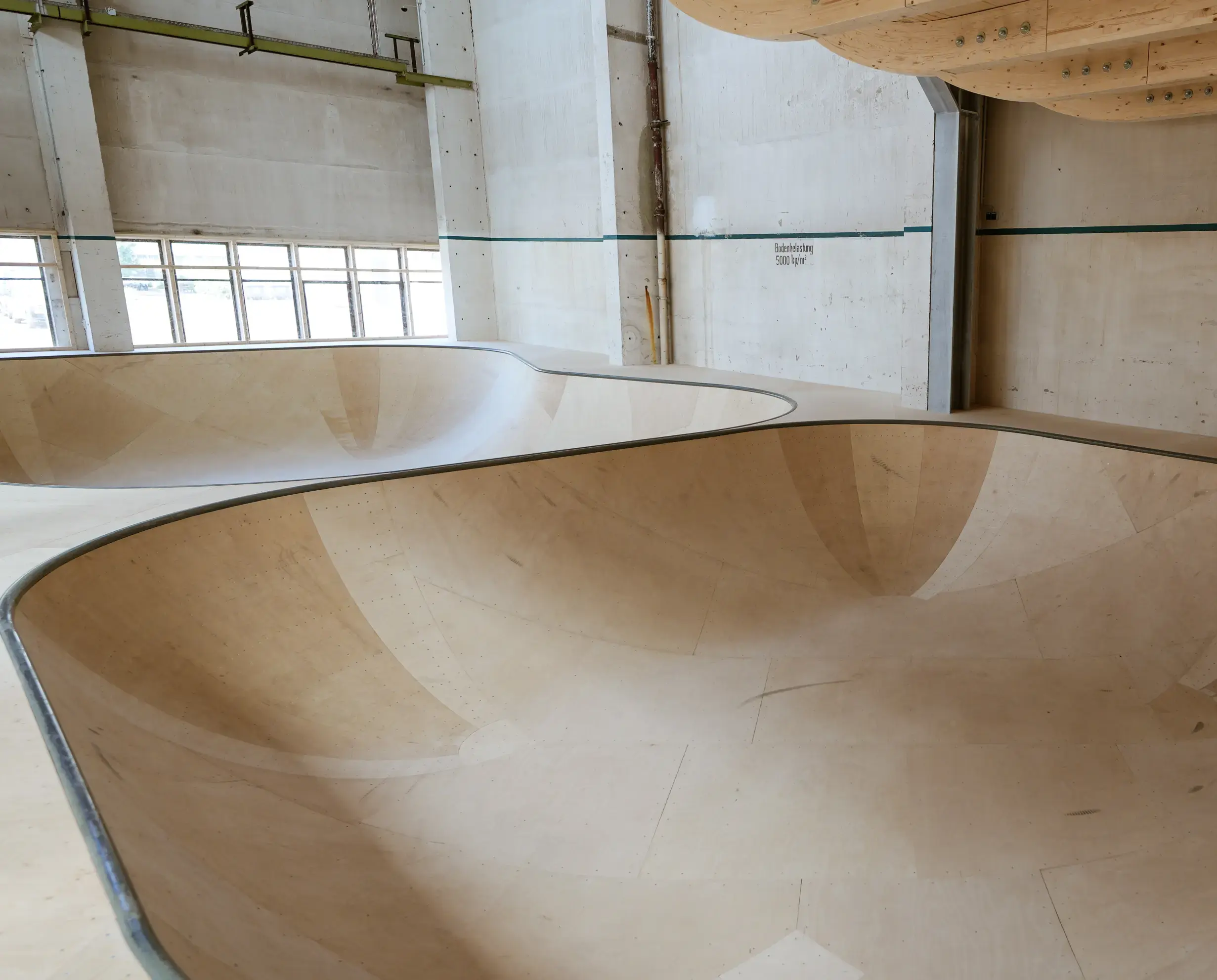 Skatehalle Chemnitz, schönherr.fabrik, Bowl © sazinc Gmbh