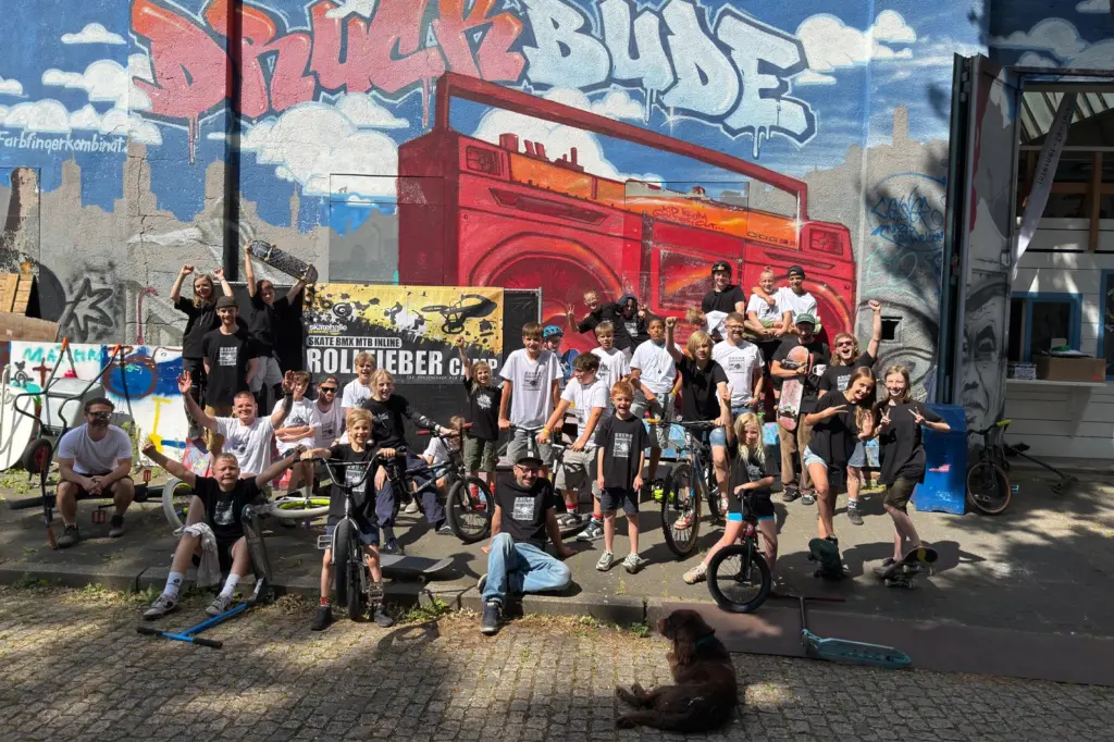 Skatehalle Chemnitz, Rollfiebercamp, Ferienlager