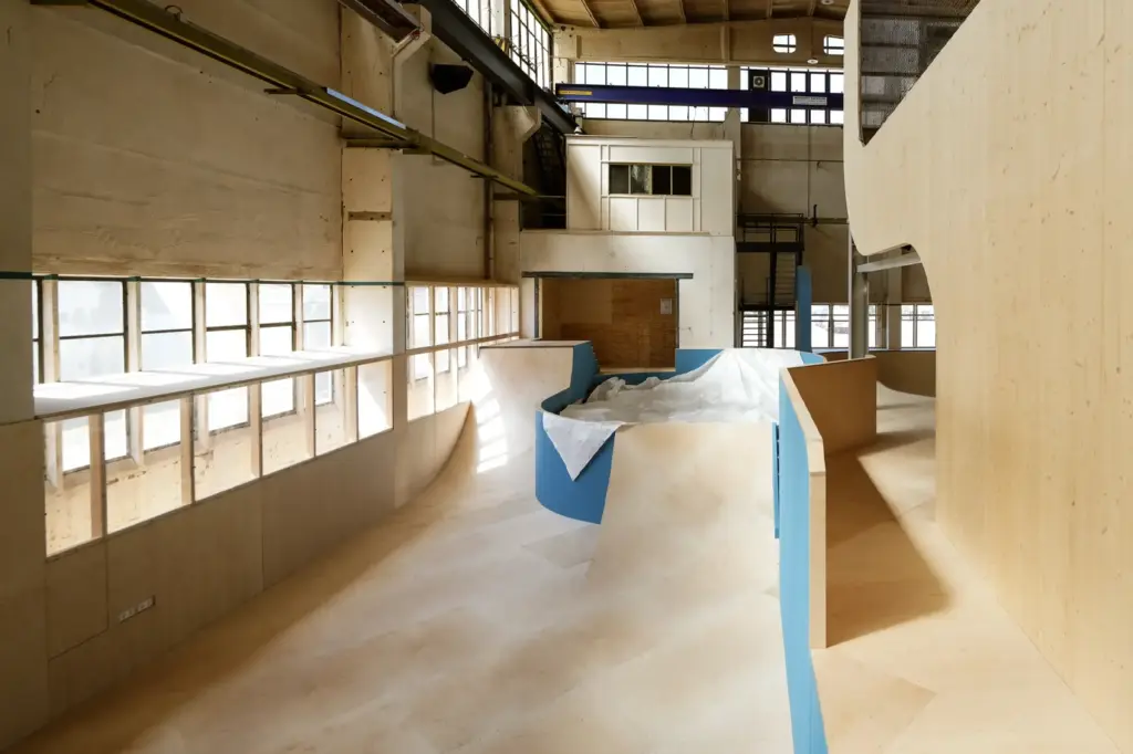 Skatehalle Chemnitz, schönherr.fabrik, Foampit © sazinc GmbH